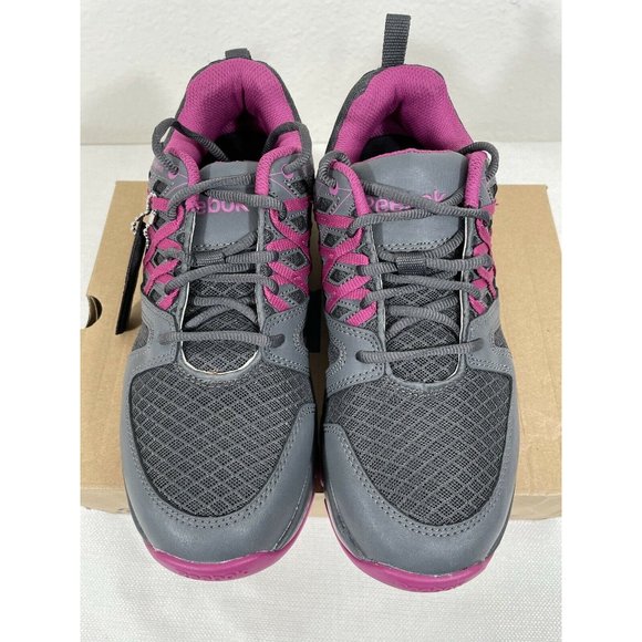 Reebok Women's Sublite Work RB408 Shoes Grey -Sz 9 - Picture 6 of 12